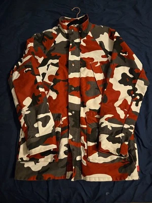 Supreme FW13 Red Camo Field Parka Jacket | Size M | 100% Authentic - Image 1 of 4