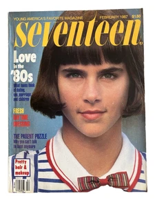 Vtg Seventeen Magazine Feb 1987 Jodi Picoult Fiction 80s Fashion Movies Music - Picture 1 of 9