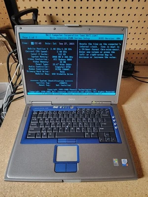Dell Inspiron 8500 Laptop 15.4" P4 Mobile 2.4GHz 2GB RAM No HDD/OS Radeon 9000 - Image 1 of 4