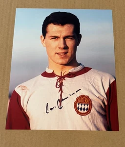 FRANZ BECKENBAUER SIGNED SOCCER 8X10 PHOTO W/COA HAND SIGNED - Picture 1 of 1