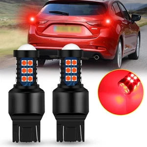 2Pcs 7443 580 For Mazda 3 2009-2013 Rear Brake Tail Light Bulbs Car Van Bulb - Picture 1 of 11