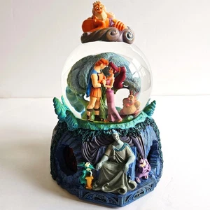 Canzone globo neve musicale vintage anni 90 Disney Hercules Megara da collezione FUNZIONA 1534 - Foto 1 di 14