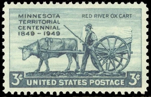 Scott 981, the 3¢ Minnesota Territory Centennial Issue From 1949- MNH - Picture 1 of 1
