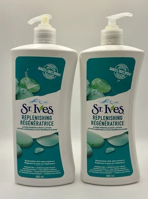 2x St Ives Crema Hidratante Corporal Avanzada Terapia Mineral Reponedora 600ml Foto 1 de 3