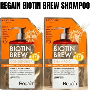 Absolute Regain Biotin Brew Shampoo und Conditioner 45 ml UK-Verkäufer - Bild 1 von 3