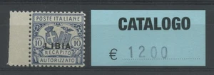 COLONIE LIBIA 1929 RECAPITO N.1 ** LUSSO - Picture 1 of 1