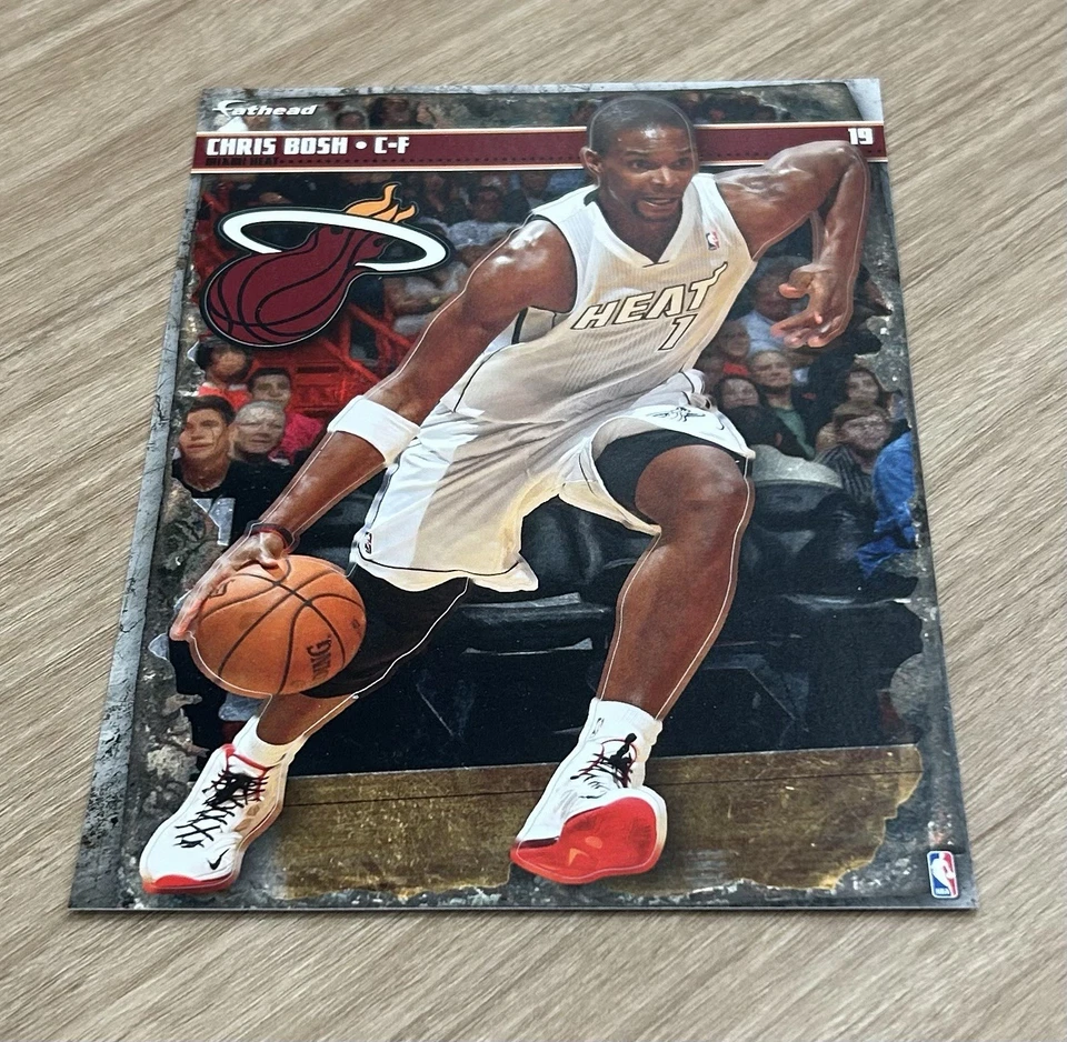 Chris Bosh Miami Heat Removable/ Reusable Fathead MINI Sticker - Image 1 of 1