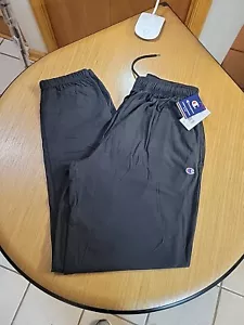 Champion Men's Black Lightweight Knit Lounge Training Pant Large Tall NWT - Picture 1 of 8
