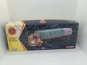 Corgi 1/50 Scale CC12603 - Scammell Crusader Sheeted Flat Trailer - BRS - Picture 1 of 8