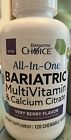 Bariatric Choice All-in-One Bariatric Multi Supplement - 120 Wafers  Very Berry
