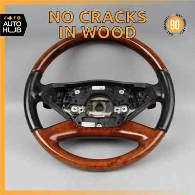 Руль 10-14 Mercede W221 S550 S400 CL550 с подрулевыми переключателями черный от оригинального производителя - Изображение 1 из 4