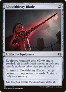 4x Bloodthirsty Blade - NM - Battle for Baldur's Gate - SPARROW MAGIC - Picture 1 of 1