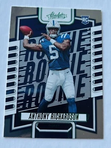 Anthony Richardson 2023 Panini Absolute RC #104 Indianapolis Colts Green Foil - Picture 1 of 2