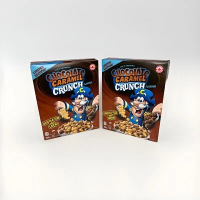 2 x Cap'n Crunch's Chocolate Caramel Cereal 350g / 12.3 oz Canada FRESH - Image 1 of 4