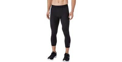 Reebok Men's Printed 3/4 Length Compression Tights White & Caviar Sm MMA17502 J - Image 1 of 4