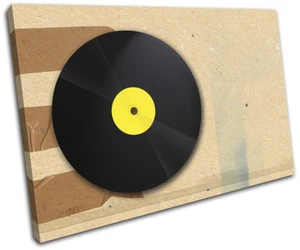 Vinyl Record Musical SINGLE LONA pared arte Foto impresion - Imagen 1 de 1