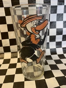Vintage 1973 Warner Bros PEPSI Collectors Glass BEAKY BUZZARD Looney Tunes - Picture 1 of 6