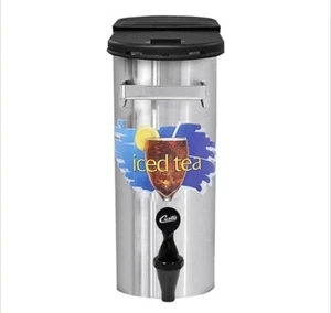 Wilbur Curtis TCN14 3.5 Gallon Short and Narrow Iced Tea Dispenser, 15.13H NOS - Picture 1 of 2
