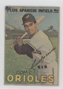1967 Topps Venezuelan Luis Aparicio #189 HOF