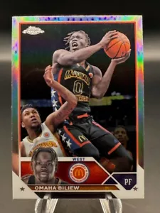 2023 Topps McDonald's All American - Omaha Biliew Refractor #13 - Picture 1 of 2