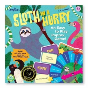 Eeboo Sloth In A Hurry Spinner Game - Picture 1 of 1
