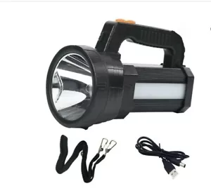 Linterna de búsqueda portátil con antorcha recargable LED 6000 lúmenes SALIDA USB - Imagen 1 de 5