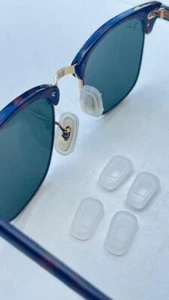 Comfortable Silicone Nose Pads For Glasses Easy Install No More Marks Anti-Slip - Picture 1 of 8