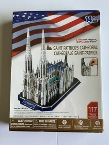 Cubic Fun Saint-Patrick's 3D Puzzle Item No:MC10h 117 Pieces - Picture 1 of 2