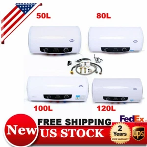 1500W 110V Tank Hot Water Heater Shower Electric Waterproof - Picture 1 of 66