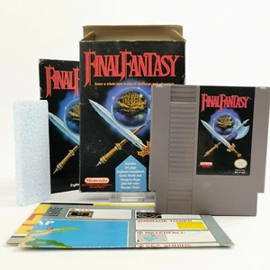Juego Nintendo Entertainment System: Final Fantasy + mapa | NES EMBALAJE ORIGINAL NTSC EE. UU. - Imagen 1 de 8