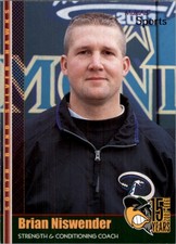 2002 South Bend Silver Hawks Multi-Ad #29 Brian Niswender CO