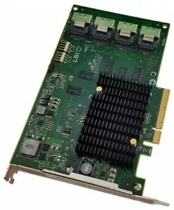 LSI LSI00244 9201-16i PCI-Express 2.0 x8 SATA/SAS HBA - Foto 1 di 1