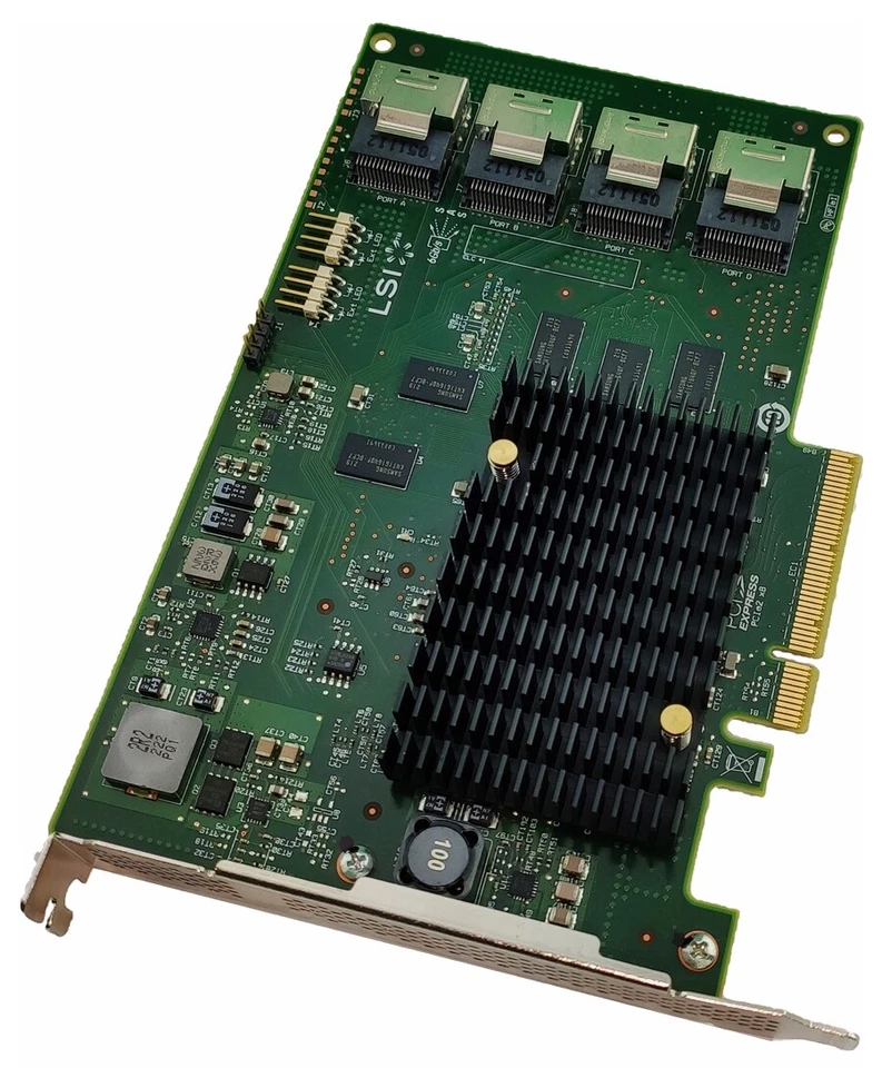LSI LSI00244 9201-16I PCI-Express 2.0 X8 SATA / SAS HBA - Immagine 1 di 1
