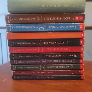 Lemony Snicket A Series of Unfortunate Events 1-11 Set Paperback Lot Scholastic - Picture 1 of 4