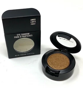 MAC Sombra de Ojos LUCES ÁMBAR ESCARCHA Tamaño Completo .05/1.5g Totalmente Nuevo En Caja - Imagen 1 de 2
