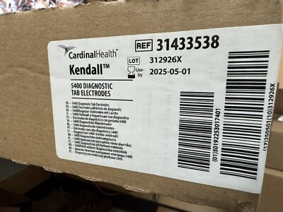 CardinalHealth Kendall 5400 Diagnostic Tab Electrodes Case Of 4000