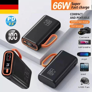 50000mAh Power Bank USB C Ladegeräte 20W Zusatzakku Für iPhone Samsung - Bild 1 von 16
