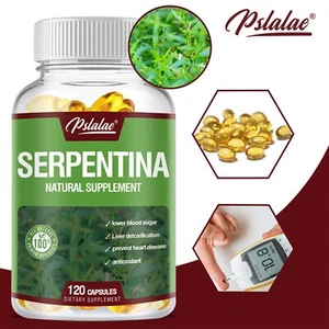 Serpentina – Unterstützung Des Blutzuckerspiegels,Leberentgiftung,Herzgesundheit - Bild 1 von 13