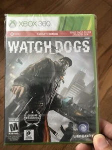 Watch Dogs Microsoft Xbox 360 2014 Target Edition werkseitig versiegelt nagelneu - Bild 1 von 3
