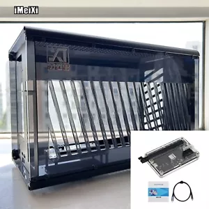 Mini Graphics Video Card Box W/ GPU Dock + USB4 Data Cable for Thunderbolt 4 & 3 - Picture 1 of 12