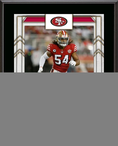 Fred Warner San Francisco 49ers 10.5" X 13" Sublimated Player Plaque Cover