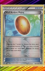 Vieil Ambre Ptéra Reverse - XY10 - 106/124 - Carte Pokemon Française - Foto 1 di 1