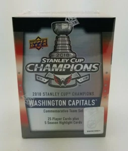 2018 Upper Deck WASHINGTON CAPITALS Stanley Cup Champions Commemorative Team Set - Picture 1 of 6