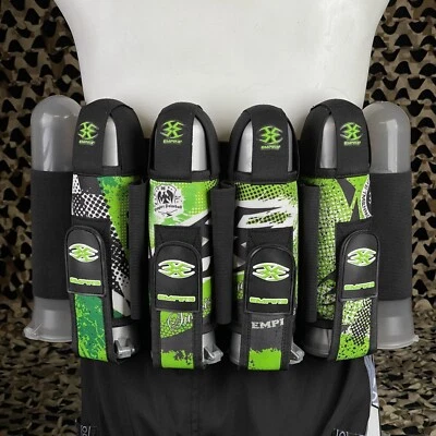 NEW Empire Contact TT Paintball Harness - 4+7 - Grunge Lime - Image 1 of 3