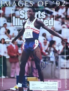 Carl Lewis, Autographed Sports Illustrated Magazine, December 28, 1992 - Picture 1 of 4