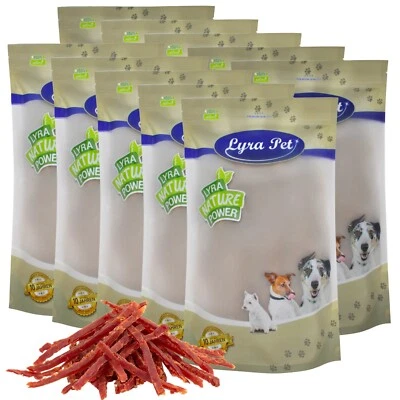 10 kg Entenbrust Abschnitte Kausnack Hundefutter Kauartikel fettarm Lyra Pet® - Bild 1 von 4