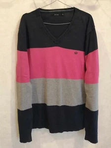 Pull coton rose bleu et gris T42 Brice (4309031) - Imagen 1 de 4