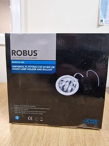 Downlighter Robus RUB218+226 doble potencia PL blanco - Imagen 1 de 2