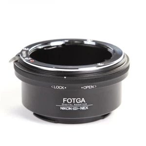 Fotga Nikon G Lens to Sony NEX-5N NEX-C3 NEX-VG10 NEX7 NEX6 E-Mount Adapter Ring - Picture 1 of 6