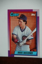1990 Topps Doug Dascenzo #762 Chicago Cubs GOOD FREE SHIPPING !!